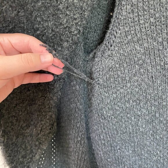 Banana Republic Chunky Wool Mohair Blend Open Front Cardigan - Picture 5 of 9